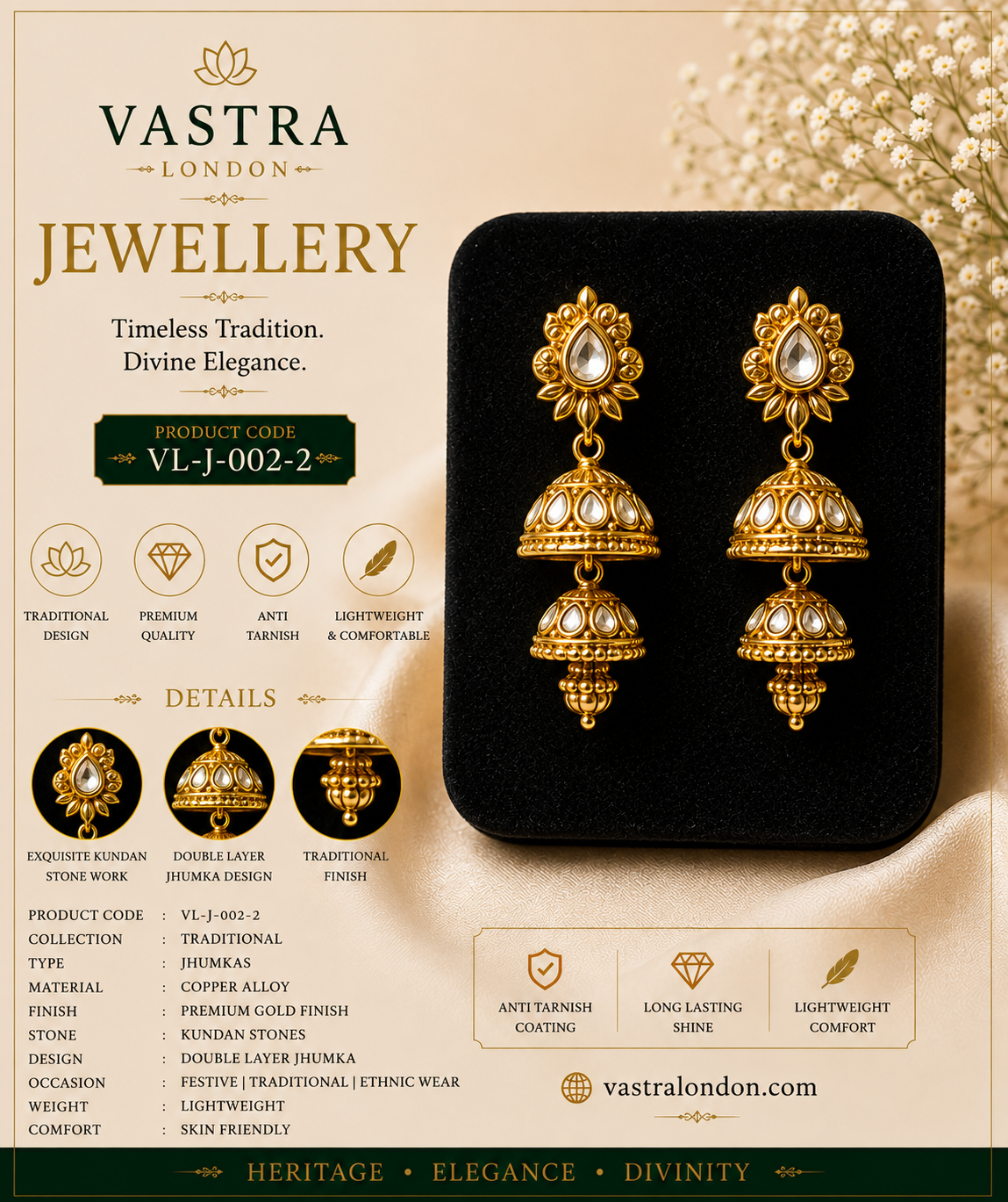 Jhumkas - VL-J-002-2