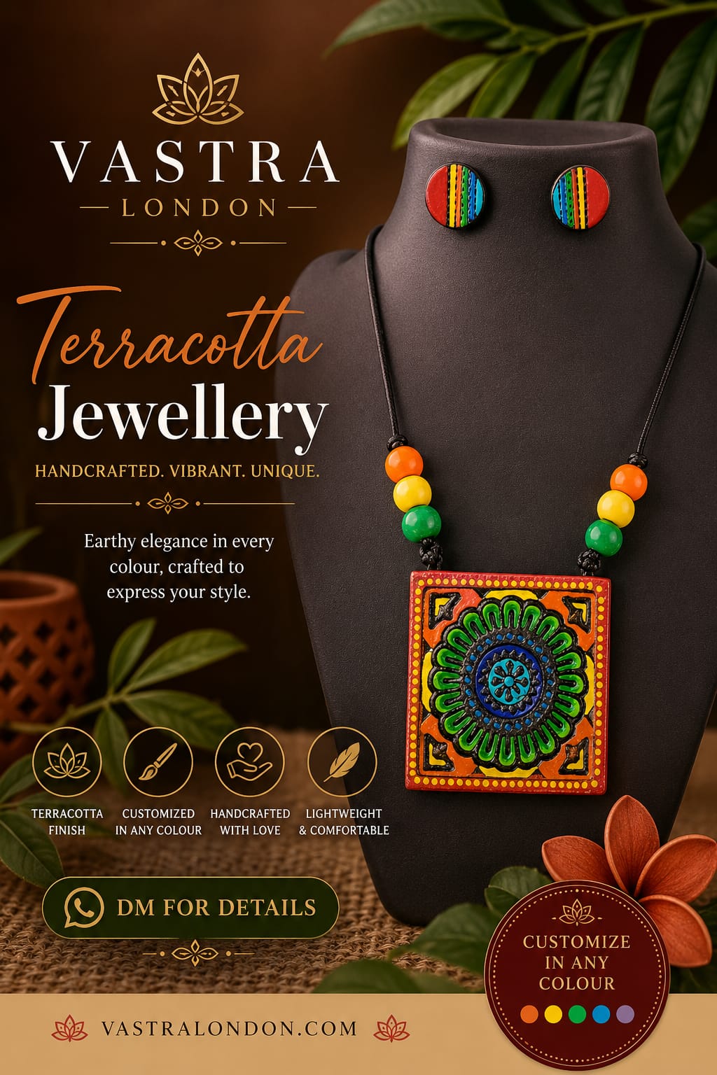 Squre Set Terracotta