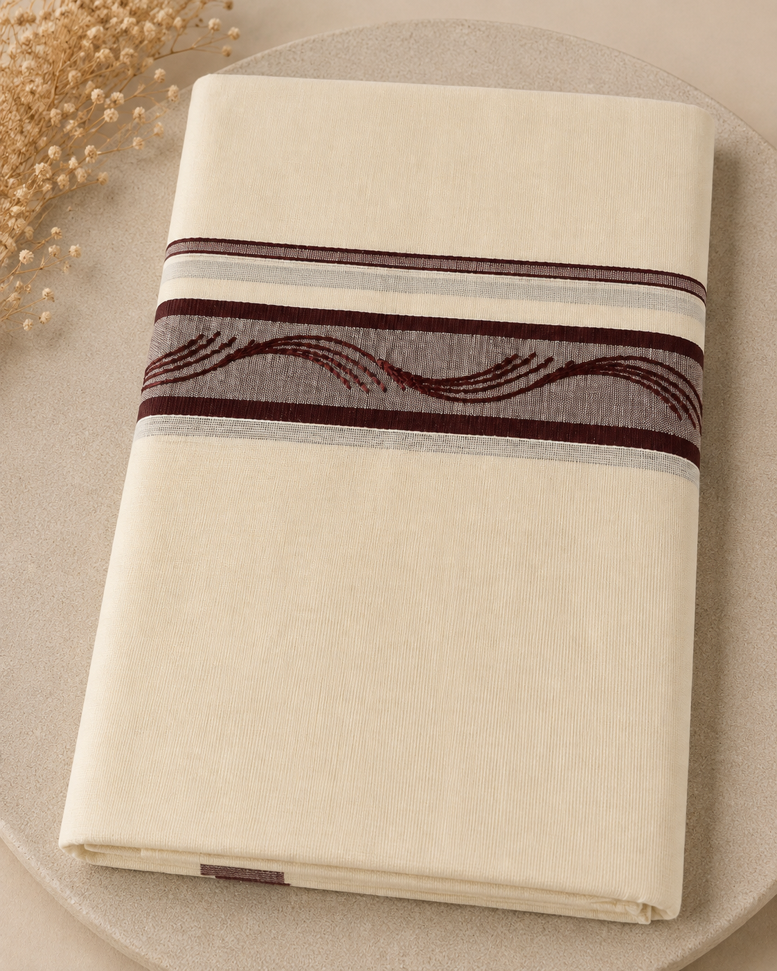 Mens Mundu ( Brown Kara)