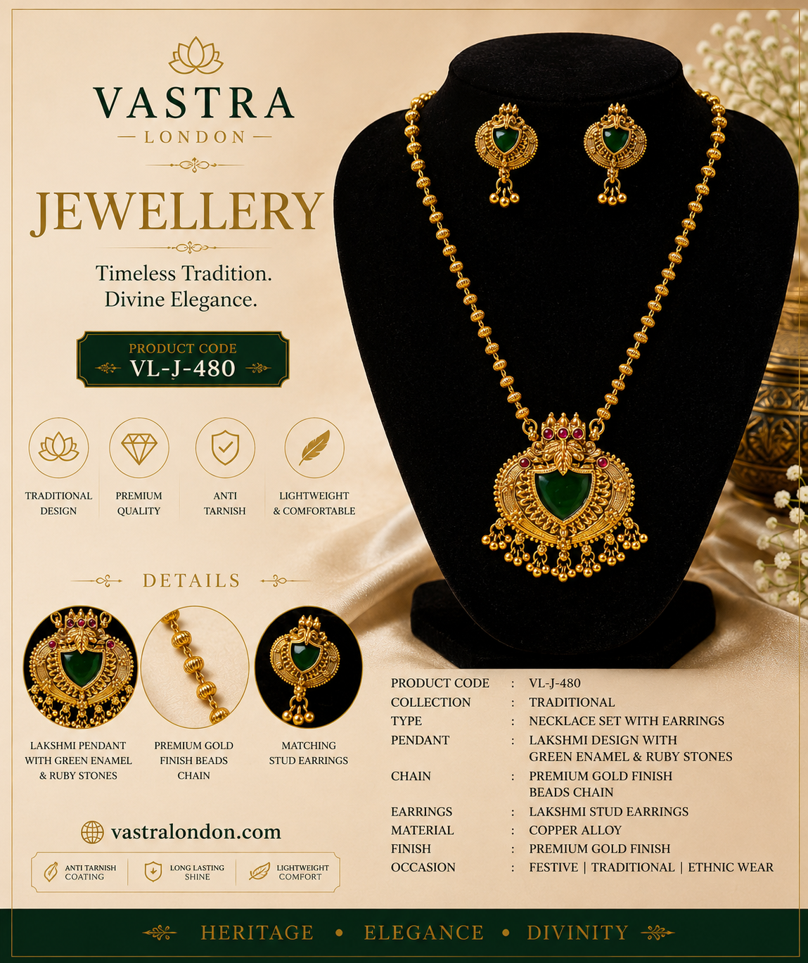 Necklace Set - VL-J-480