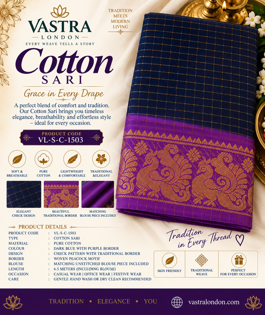 Dark Blue with Purple Border